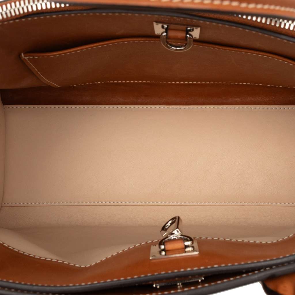 Louis Vuitton Leather City Steamer MM Brown Leather Good condition - Model View