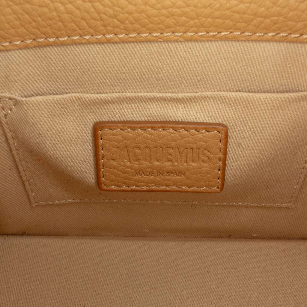 Jacquemus Leather Le Chiquito Noeud Brown Leather Good condition - Box View