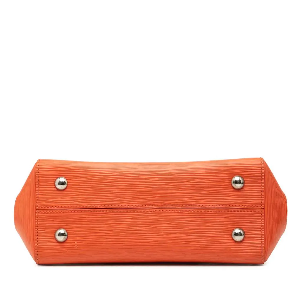 Louis Vuitton Epi Marly MM Orange Leather Very good - Inside View