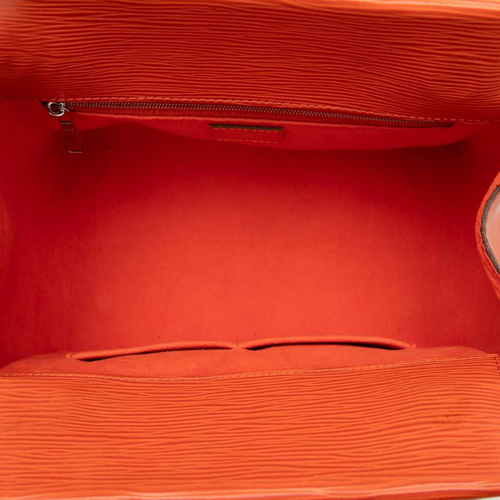 Louis Vuitton Epi Marly MM Orange Leather Good condition - Model View