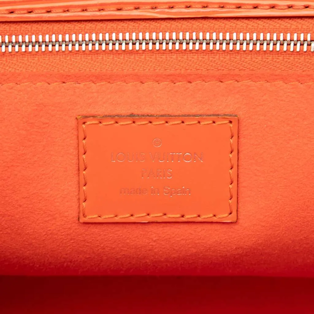 Louis Vuitton Epi Marly MM Orange Leather Very good - Box View