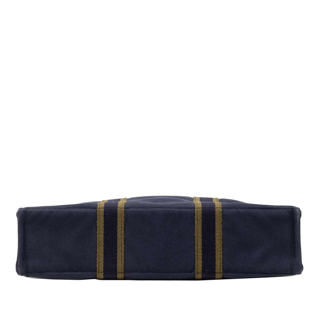 Hermès Canvas Fourre Tout MM Blue Canvas Good condition - Inside View