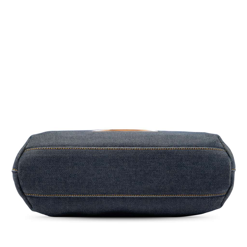 Dior Denim Malice Tote Blue Denim Good condition - Inside View