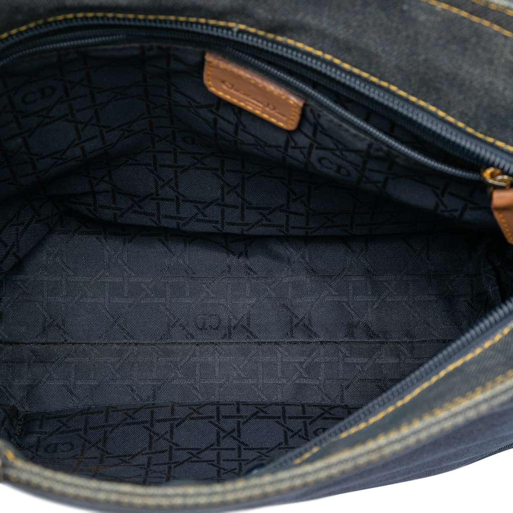 Dior Denim Malice Tote Blue Denim Good condition - Model View