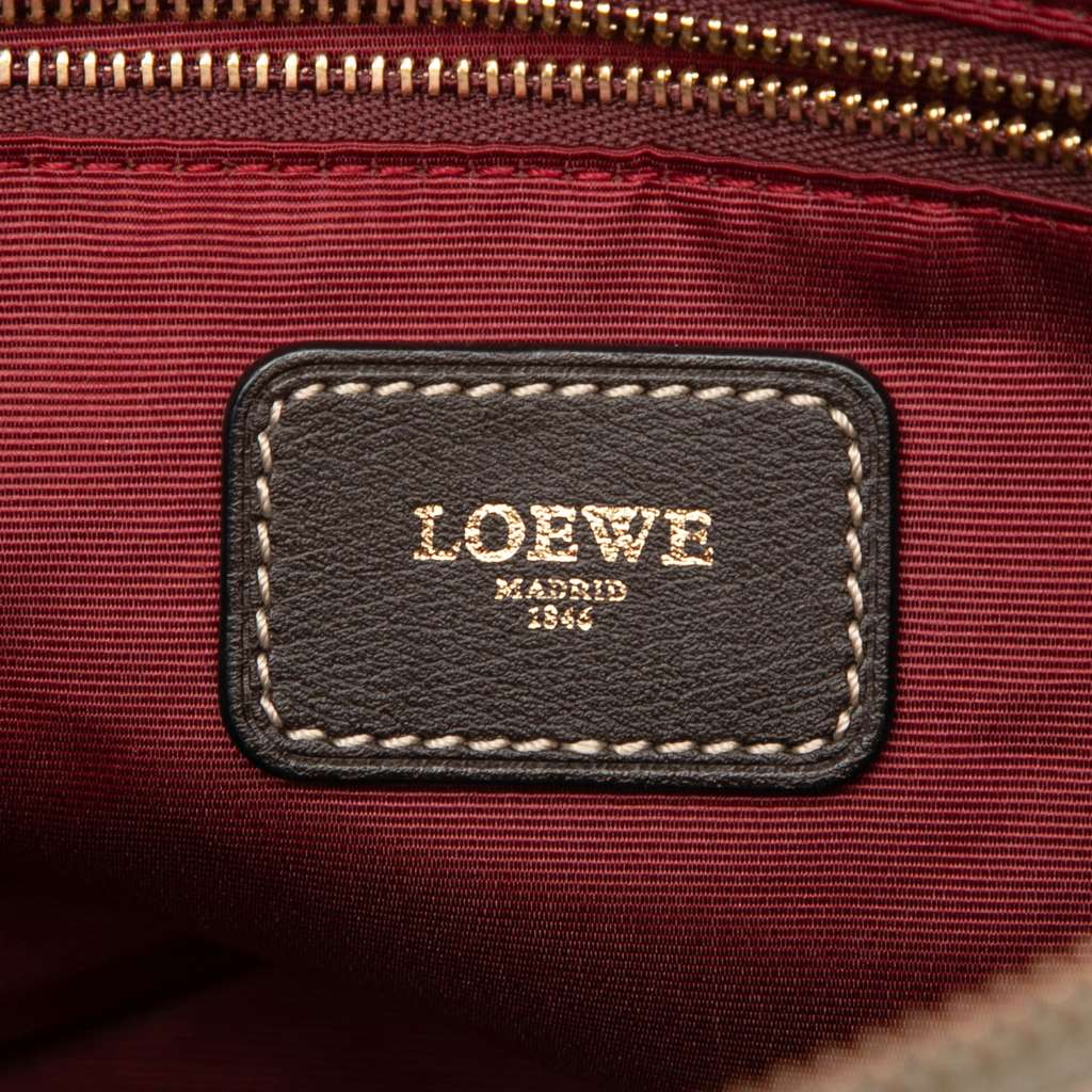 Loewe Anagram Canvas Tote Beige Good condition - Box View