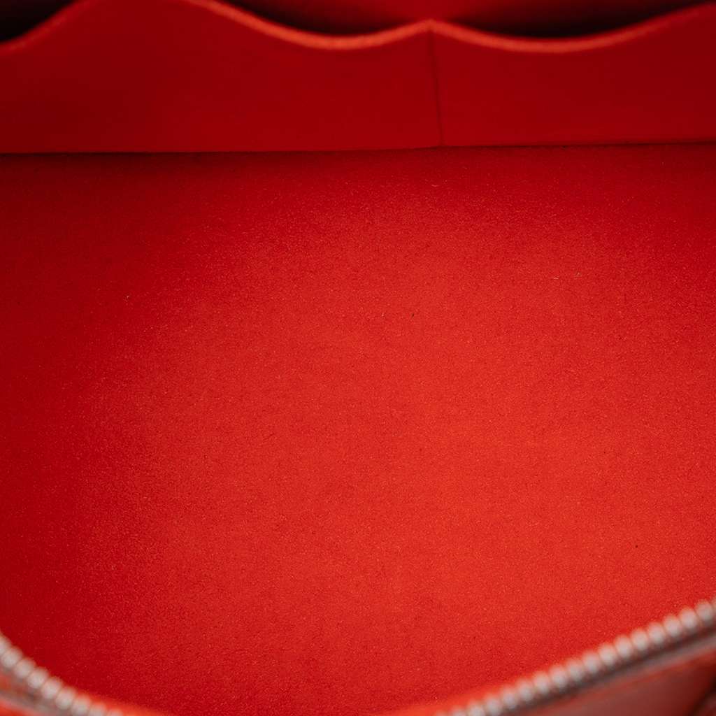 Louis Vuitton Epi Alma PM Orange Leather Good condition - Model View