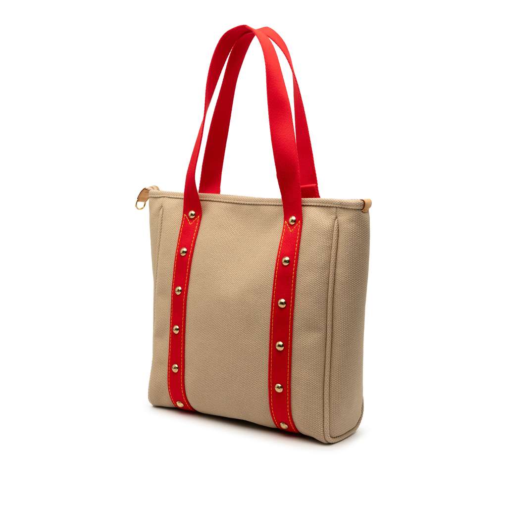 Louis Vuitton Antigua Cabas MM Beige Good condition - Back View