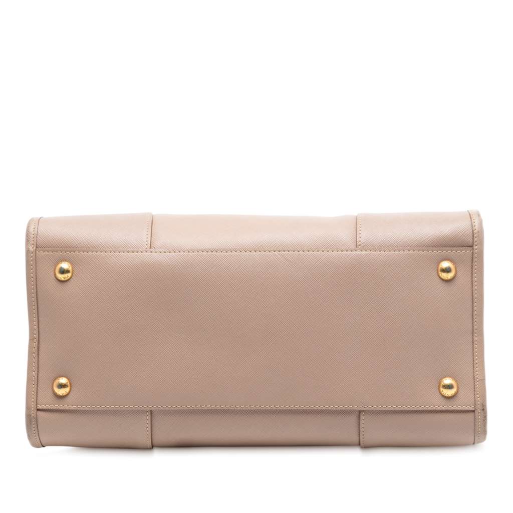 Prada Saffiano Lux Shopping Tote Pink Leather Good condition - Inside View