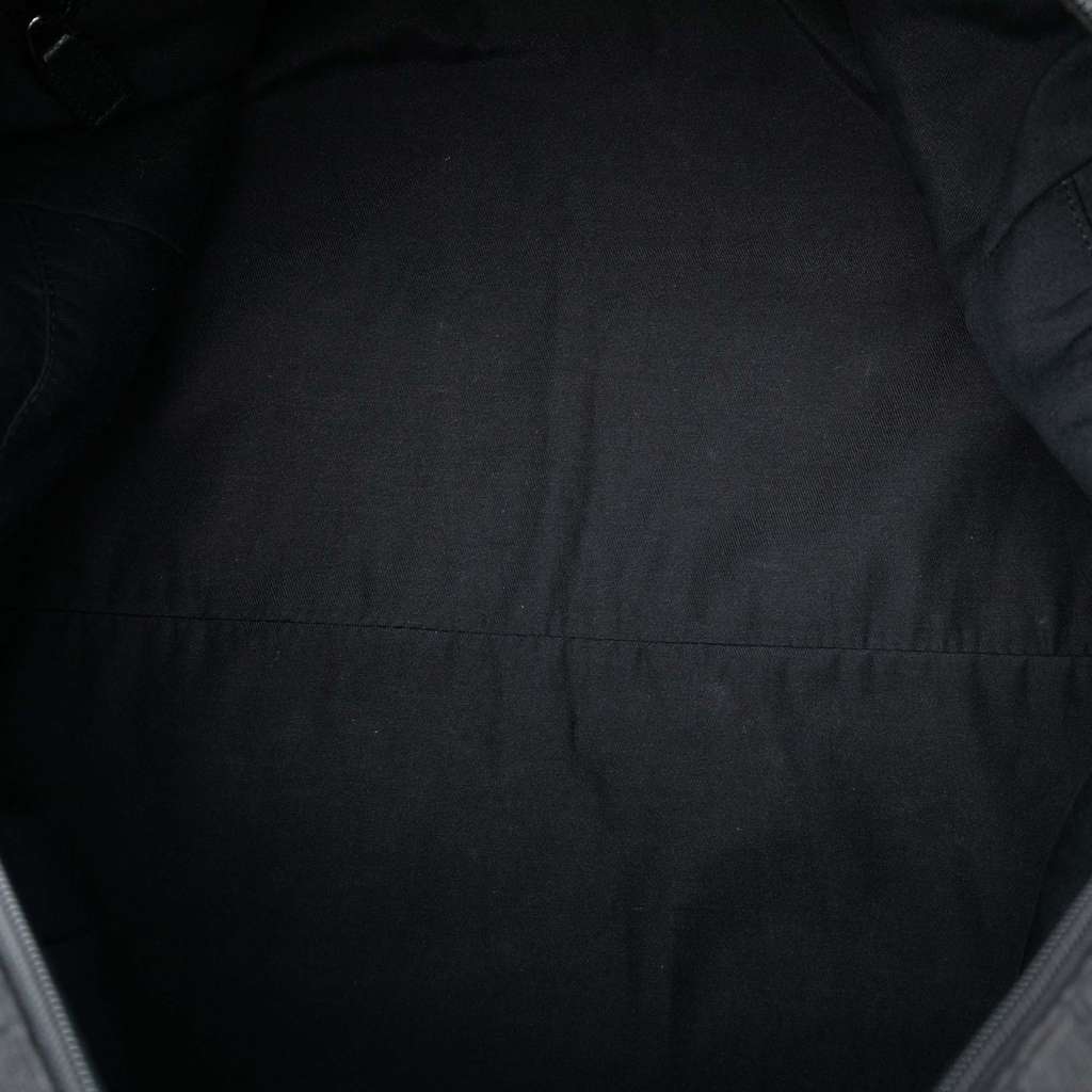 Gucci GG Canvas Web Travel Bag Black Canvas Good condition - Model View