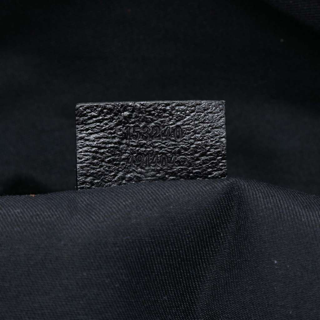 Gucci GG Canvas Web Travel Bag Black Canvas Good condition - Box View