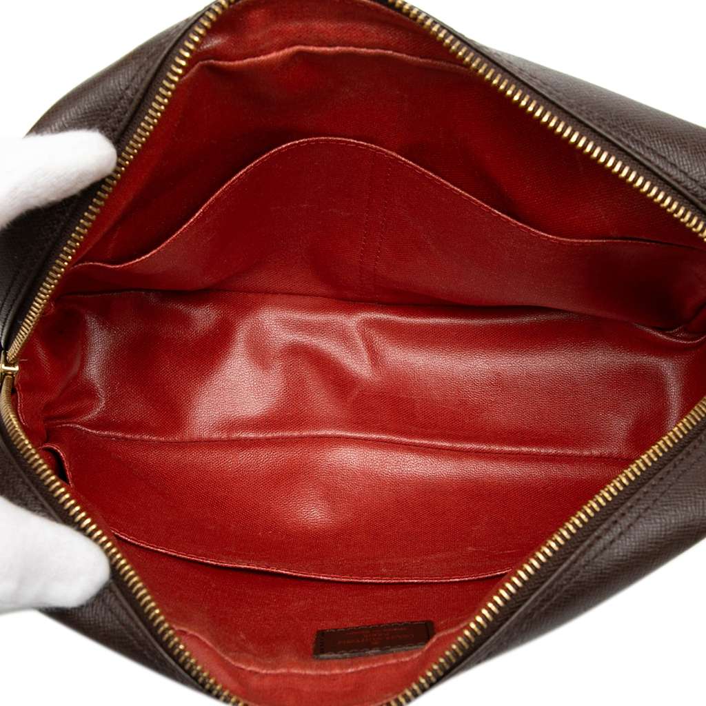 Louis Vuitton Damier Ebene Trousse Toilette 25 Brown Good condition - Model View