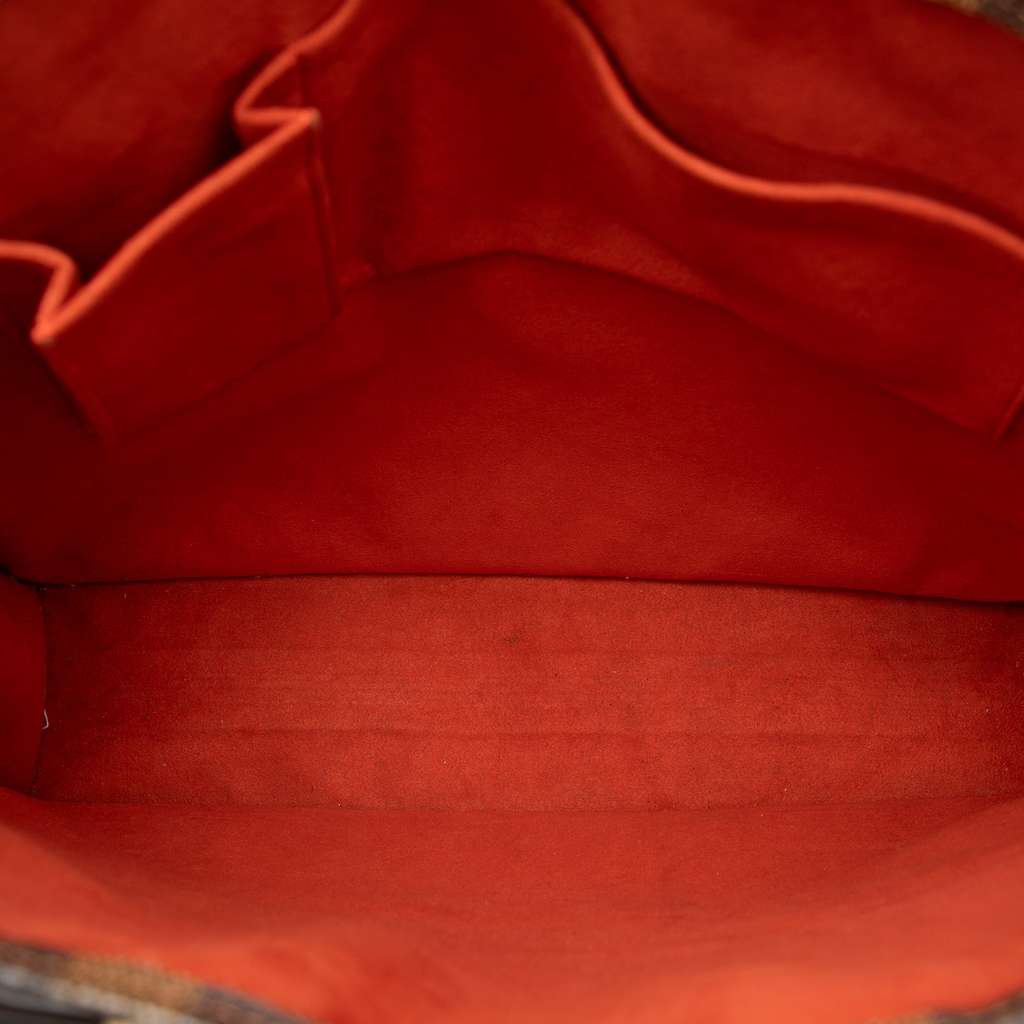 Louis Vuitton Damier Ebene Sac Plat Brown Good condition - Model View