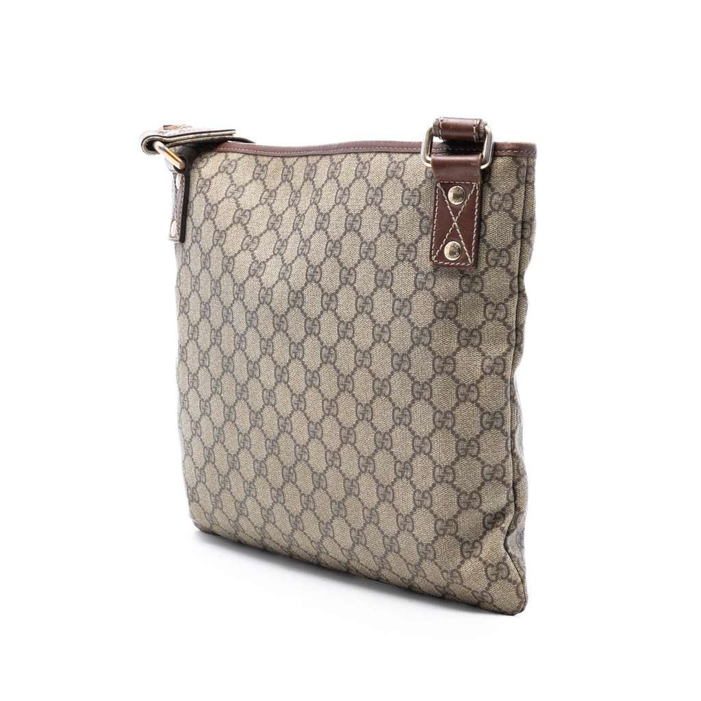 Gucci GG Supreme Web Crossbody Beige Good condition - Back View