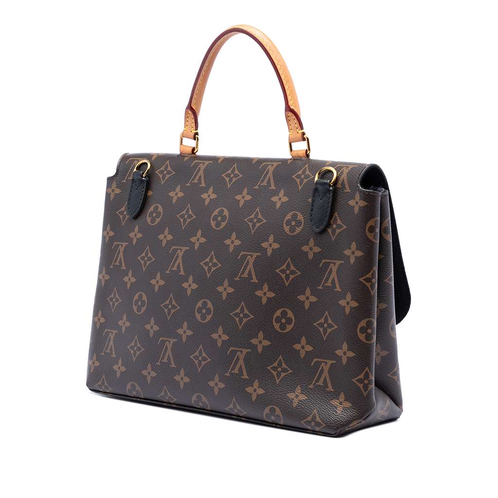 Louis Vuitton Monogram Marignan Brown Good condition - Back View