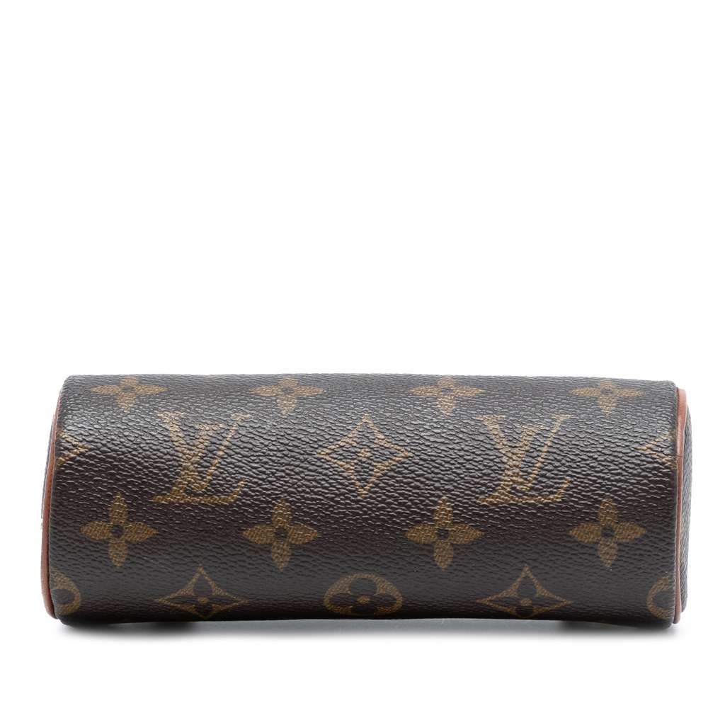 Louis Vuitton Monogram Papillon Pochette Brown Good condition - Inside View