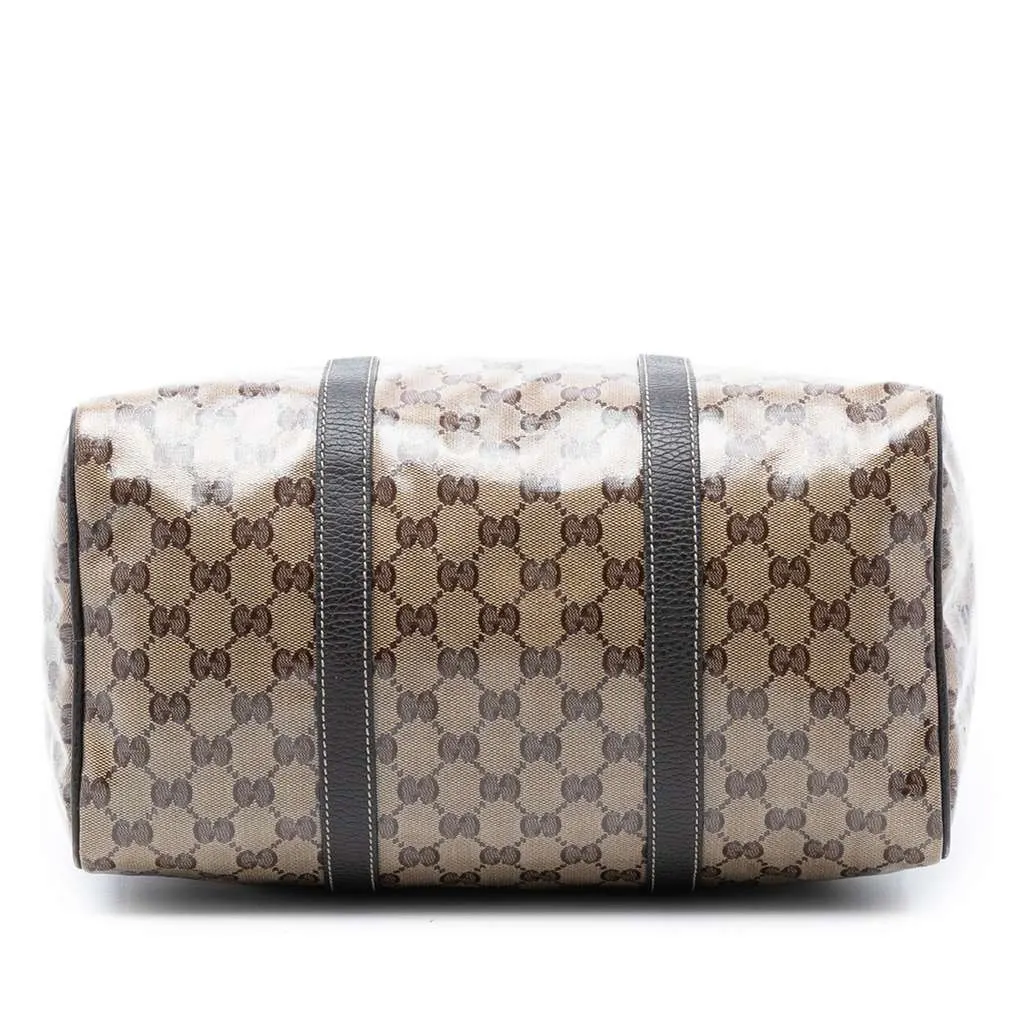 Gucci Medium GG Crystal Joy Boston Bag Beige Very good - Inside View