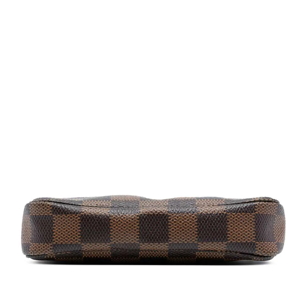 Louis Vuitton Damier Ebene Mini Pochette Accessoires Brown Very good - Inside View