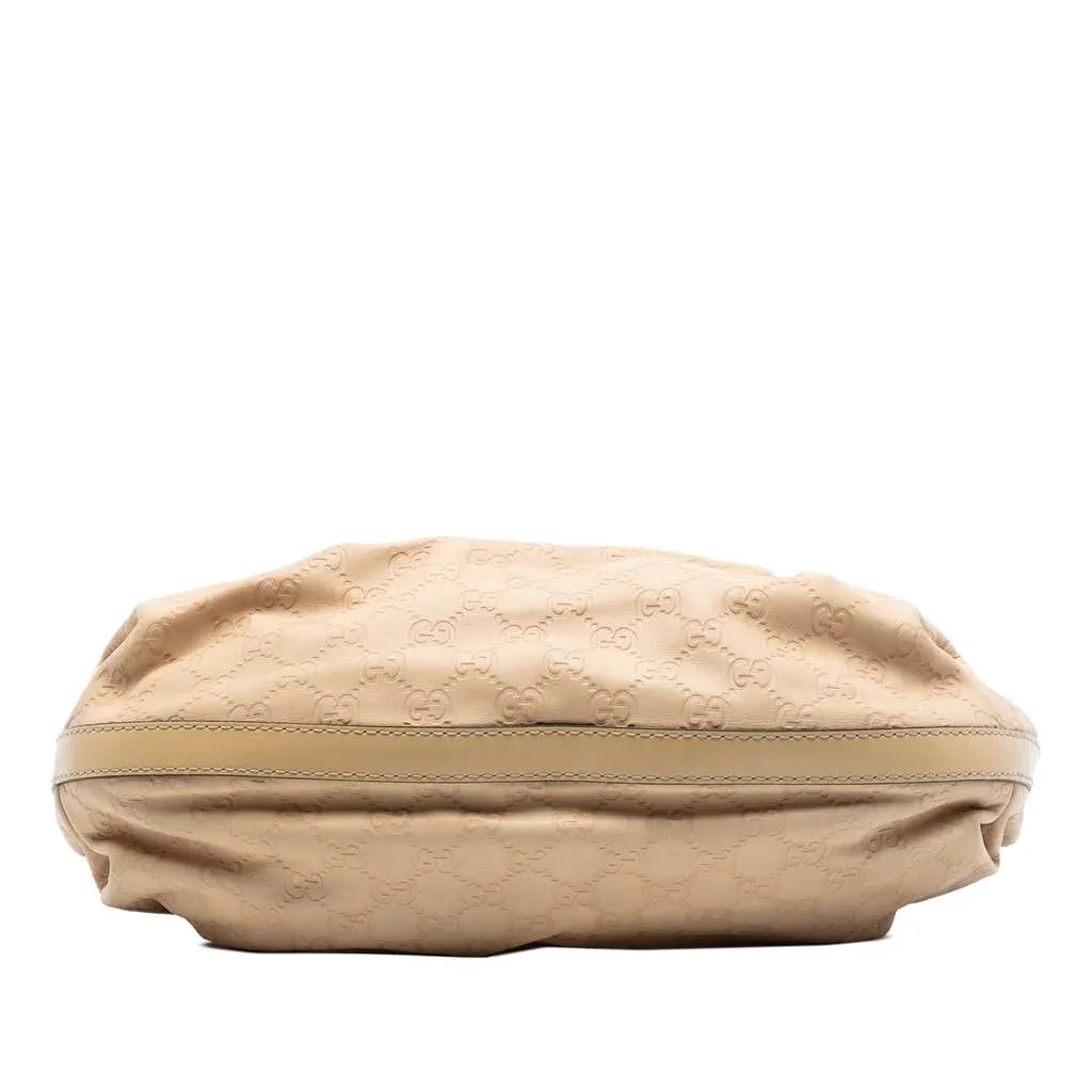 Gucci Guccissima Scarlett Tote Beige Leather Very good - Inside View