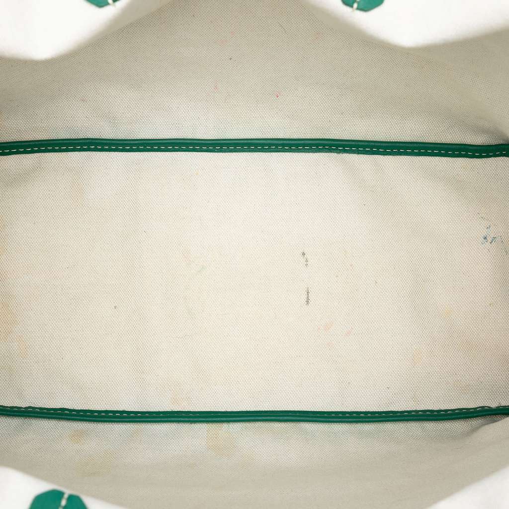 Goyard Goyardine Saint Louis PM Green Canvas Good condition - Model View