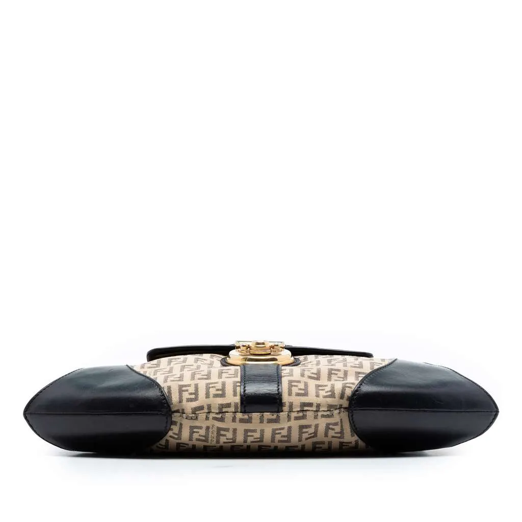 Fendi Zucchino Borsa Tuc Beige Very good - Inside View