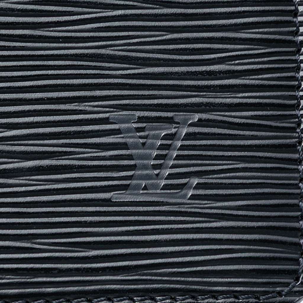 Louis Vuitton Epi Pochette Homme Black Leather Good condition - Box View