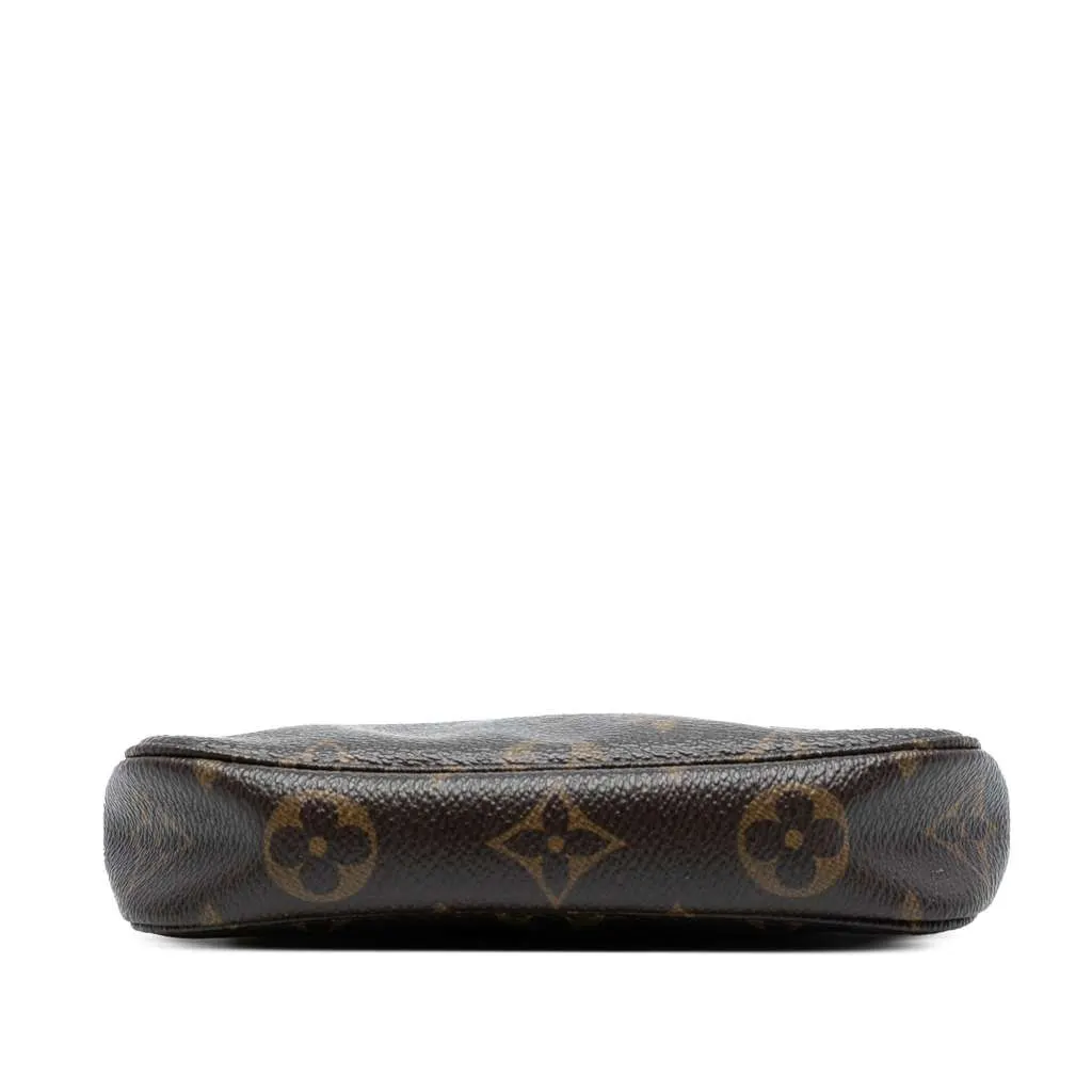 Louis Vuitton Monogram Mini Pochette Accessoires Brown Very good - Inside View