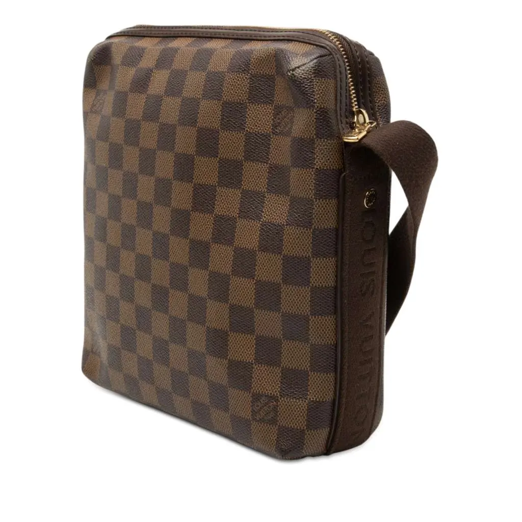 Louis Vuitton Damier Ebene Beaubourg Trotteur Brown Canvas Very good - Back View