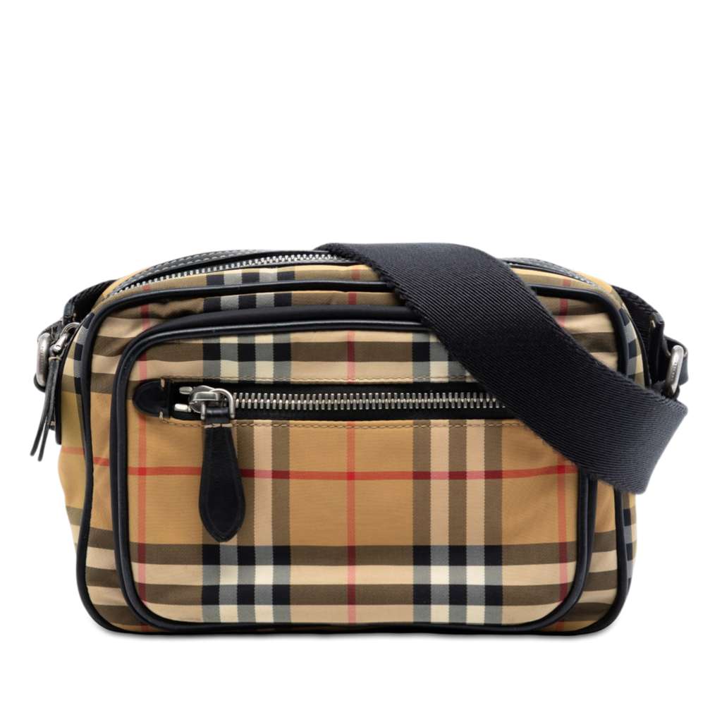 Burberry House Check Nylon Paddy Crossbody