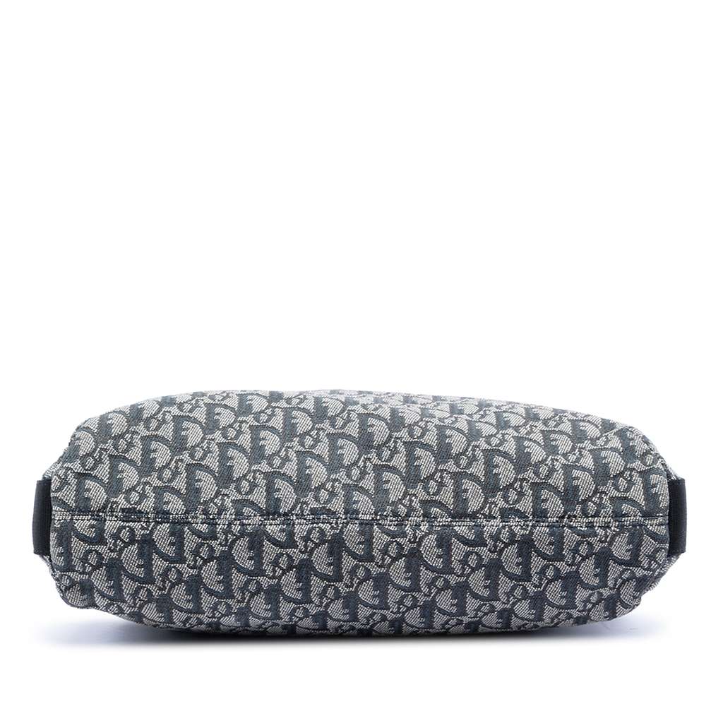 Dior Diorissimo Trotter Canvas Crossbody Blue Canvas Good condition - Inside View