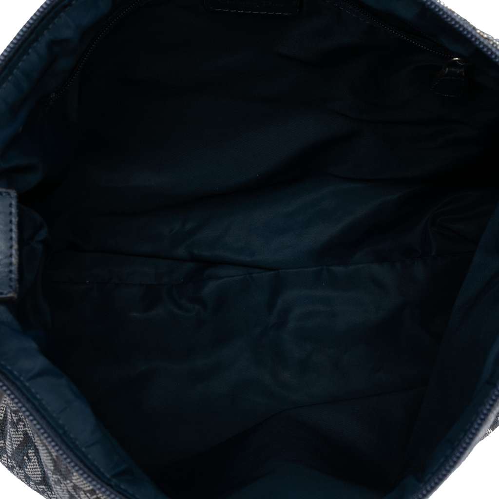 Dior Diorissimo Trotter Canvas Crossbody Blue Canvas Good condition - Model View