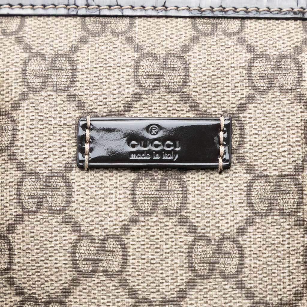 Gucci Medium GG Supreme Joy Boston Bag Beige Good condition - Box View