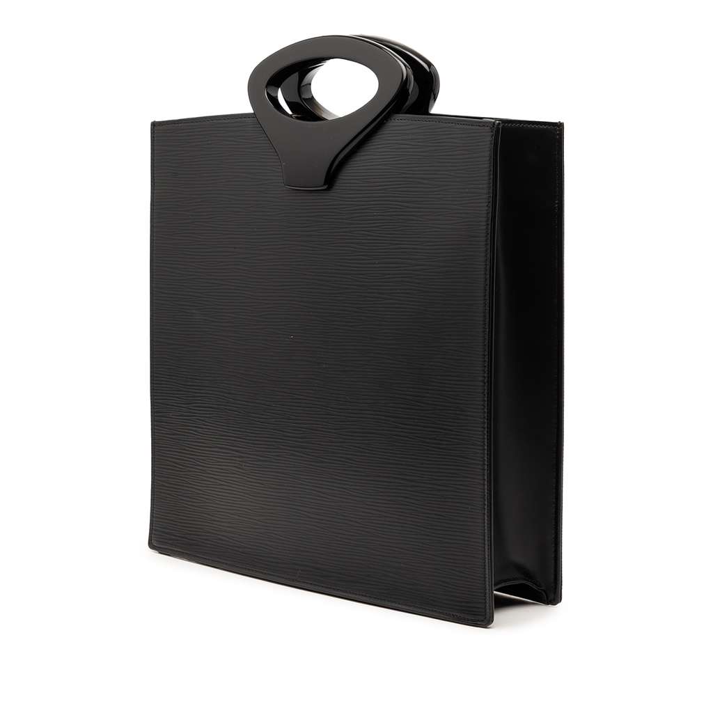 Louis Vuitton Epi Ombre Black Leather Good condition - Back View