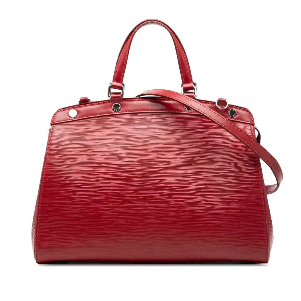 Louis Vuitton Epi Brea MM Red Leather Very good - Front View