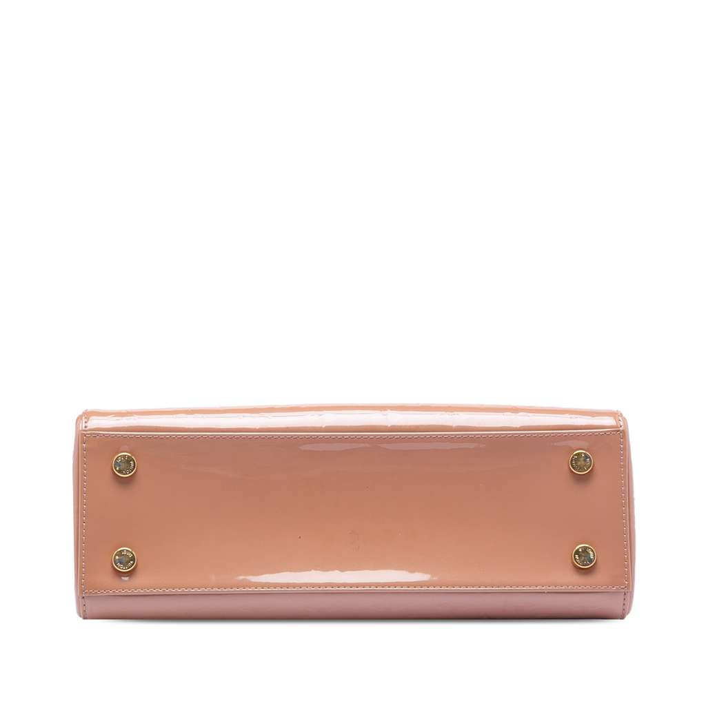 Louis Vuitton Monogram Vernis Brea MM Brown Leather Good condition - Inside View