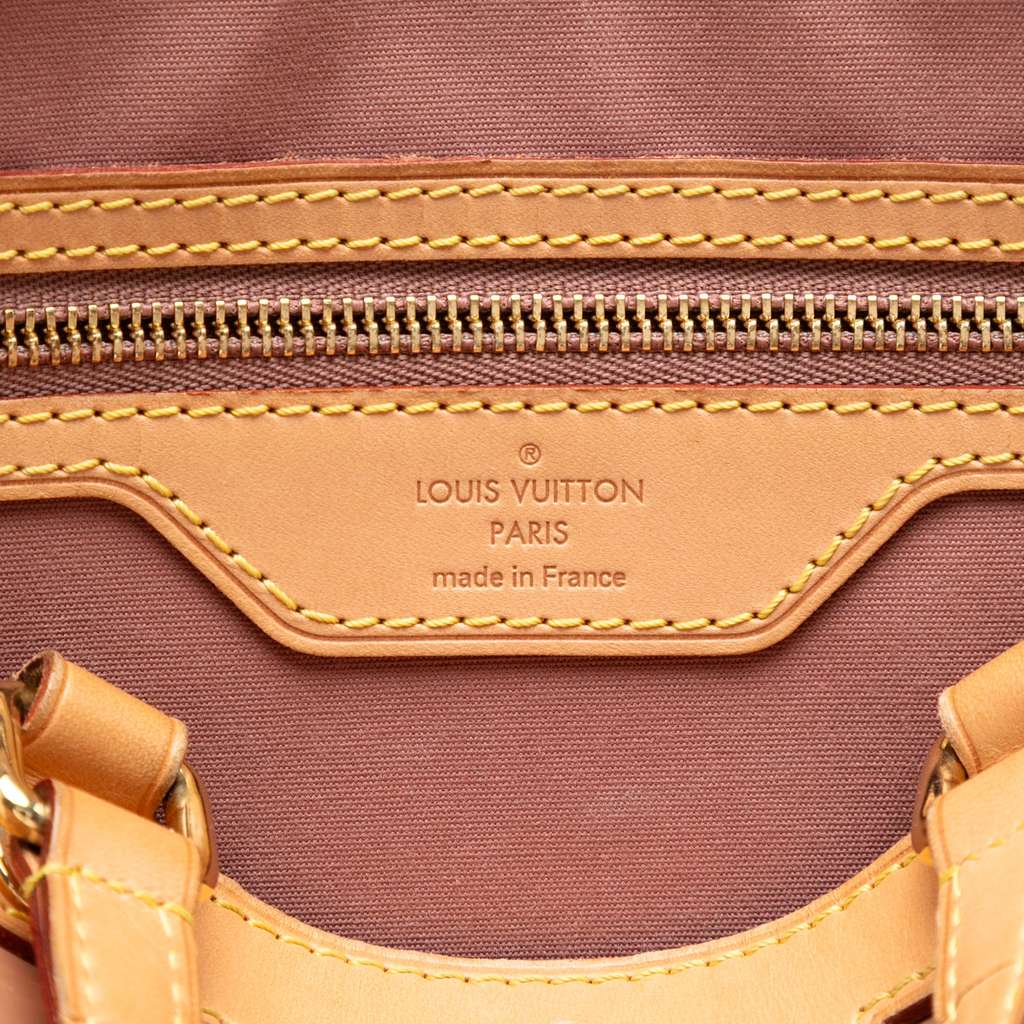 Louis Vuitton Monogram Vernis Brea MM Brown Leather Good condition - Box View