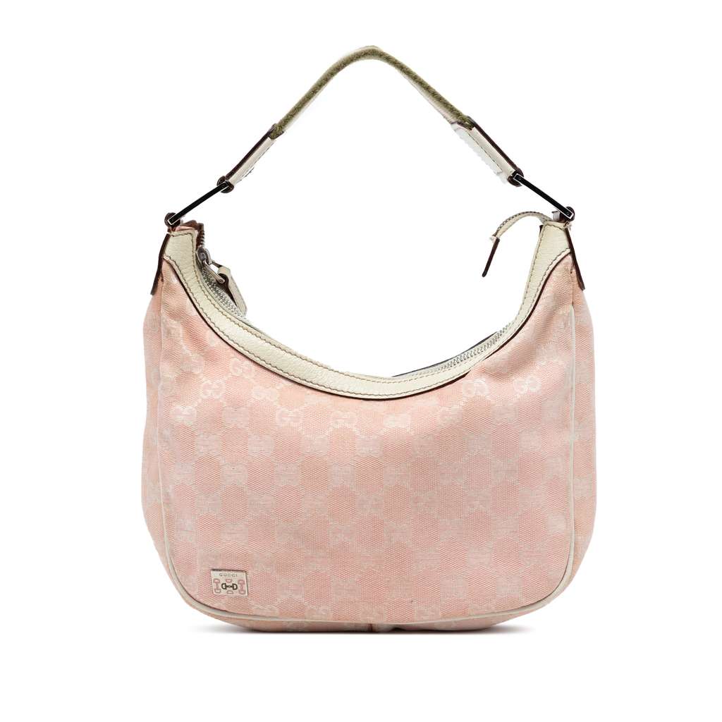 Gucci Small GG Canvas Web Pop Shoulder Bag