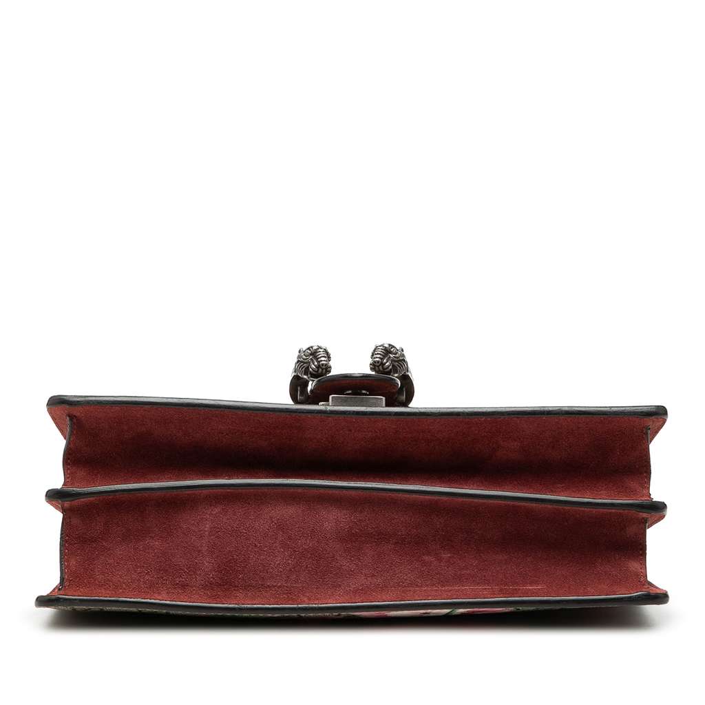 Gucci Small GG Supreme Blooms Dionysus Shoulder Bag Beige Good condition - Inside View