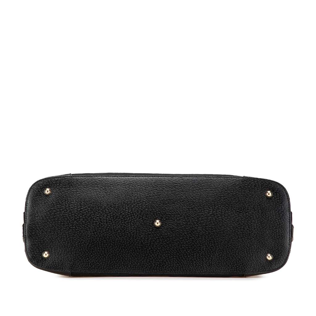 Gucci GG Canvas Dome Nailhead Handbag Black Canvas Good condition - Inside View