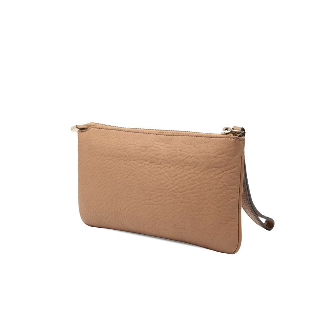 Gucci Calfskin Soho Pouch Beige Leather Good condition - Back View