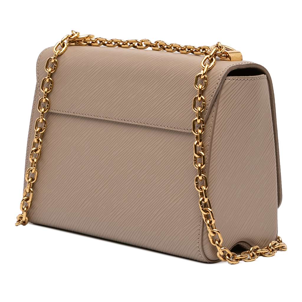 Louis Vuitton Epi Studded Sol Twist MM Brown Leather Good condition - Back View