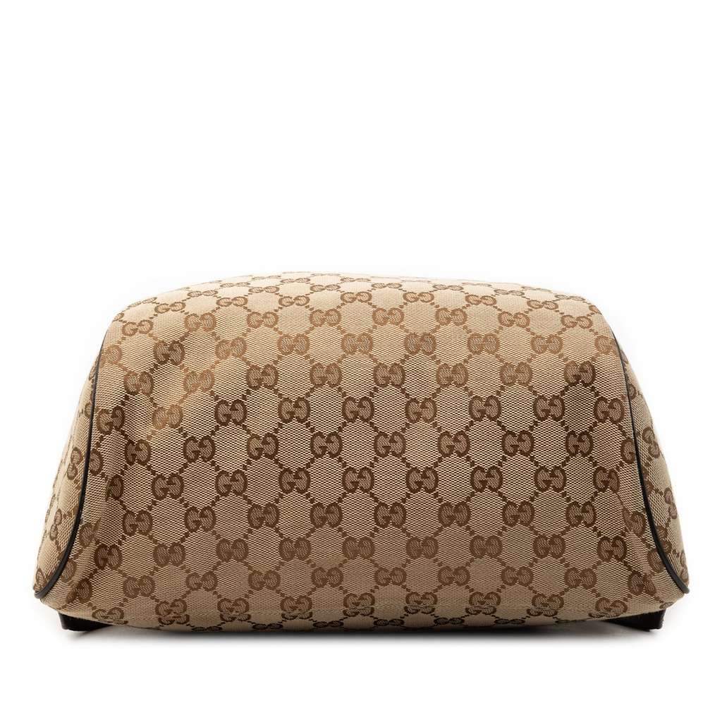 Gucci GG Canvas Backpack Beige Good condition - Inside View