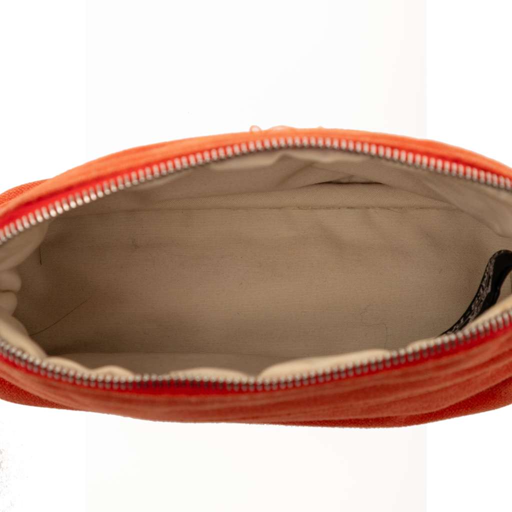 Hermès Mini Toile Bolide Case Orange Canvas Good condition - Model View