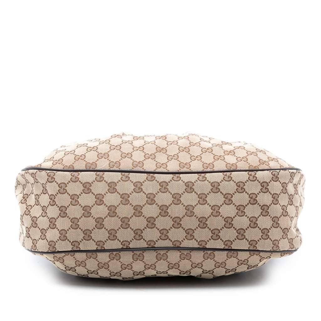 Gucci GG Canvas Sukey Shoulder Bag Beige Good condition - Inside View