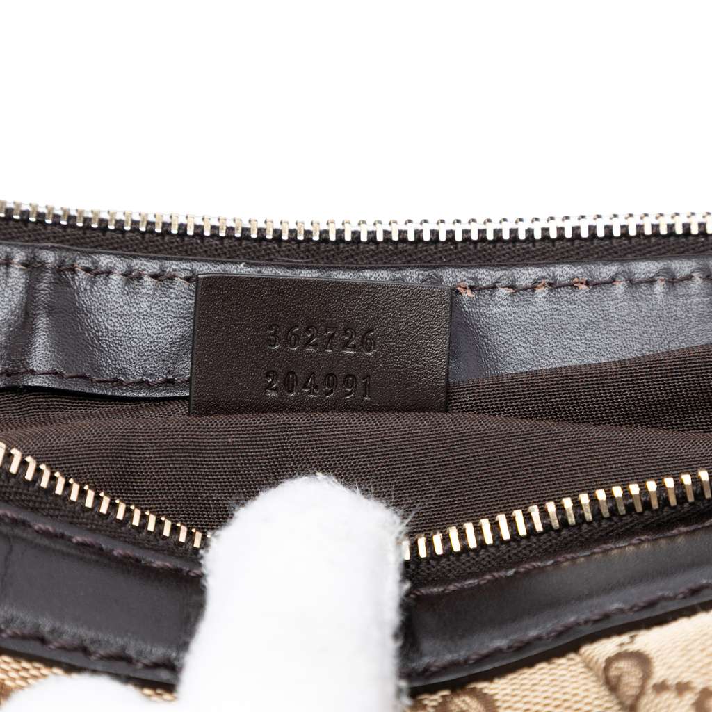 Gucci GG Canvas Sukey Shoulder Bag Beige Good condition - Box View