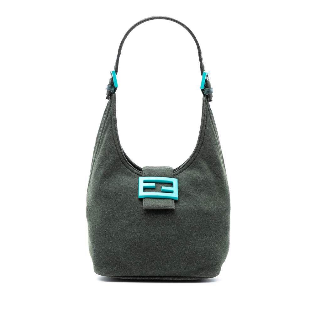 Fendi حقيبة كتف قطنية