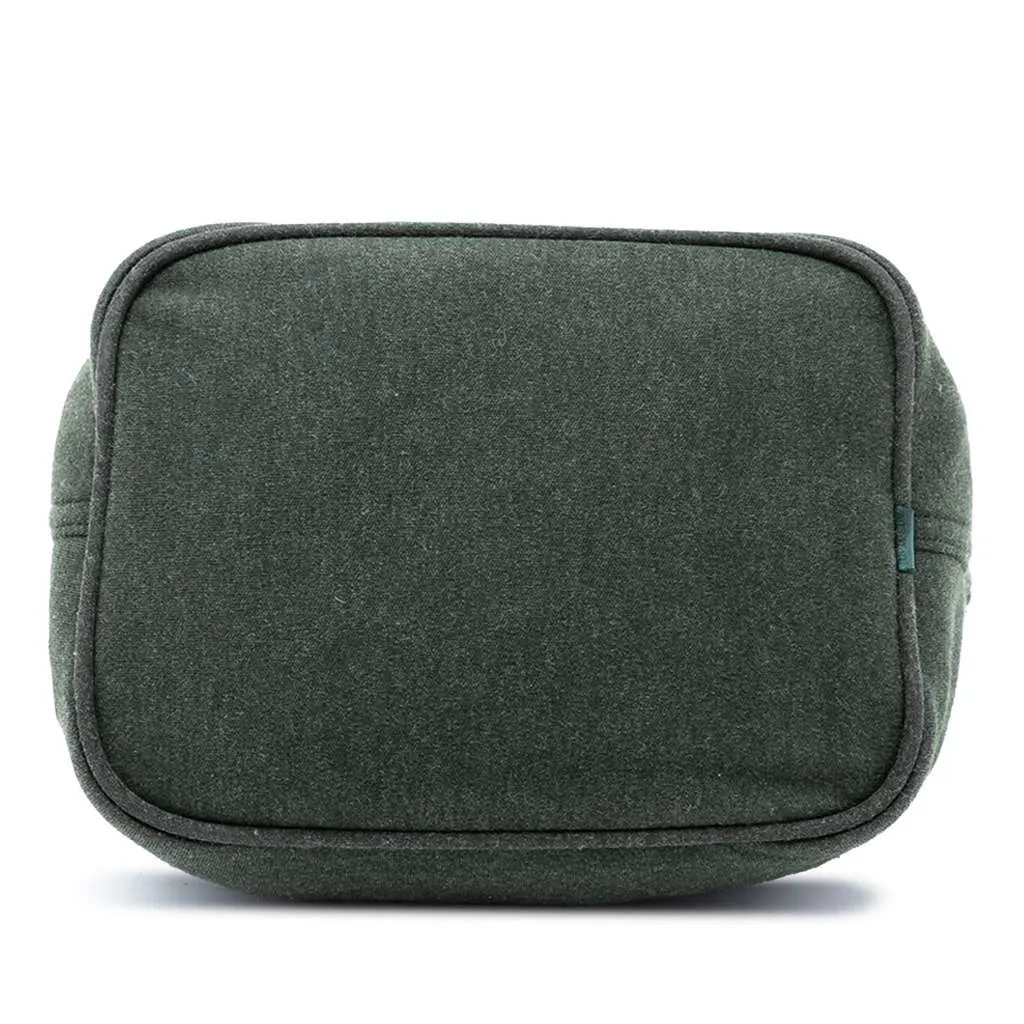 Fendi Cotton Shoulder Bag Green Cotton Very good - Inside View