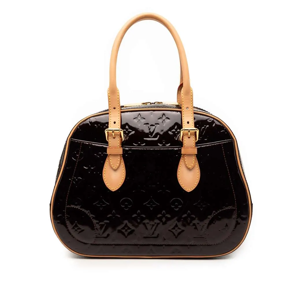 Louis Vuitton Monogram Vernis Summit Drive Purple Leather Very good - Front View