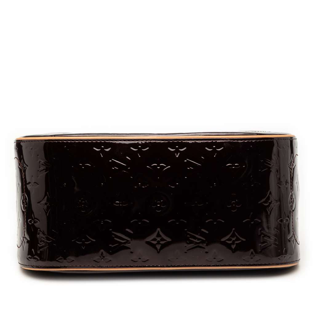 Louis Vuitton Monogram Vernis Summit Drive Purple Leather Good condition - Inside View