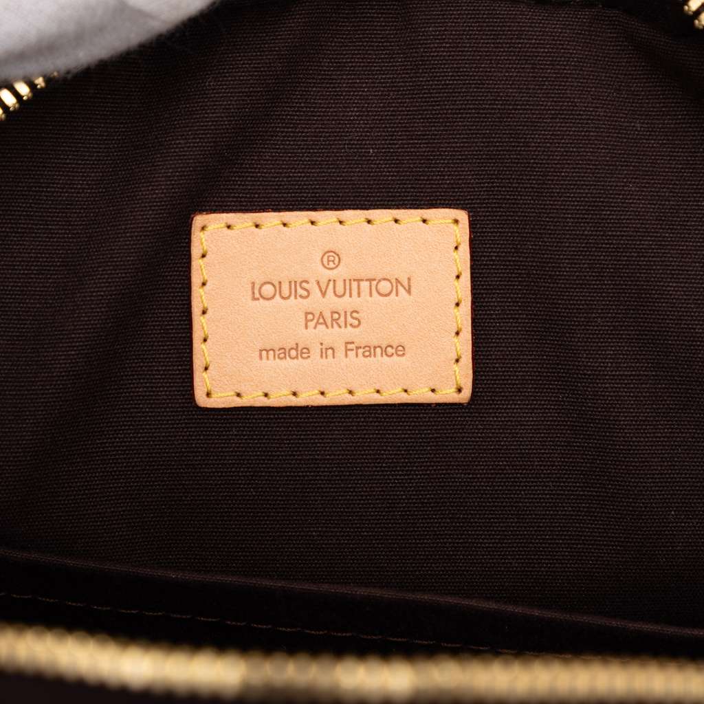 Louis Vuitton Monogram Vernis Summit Drive Purple Leather Good condition - Box View