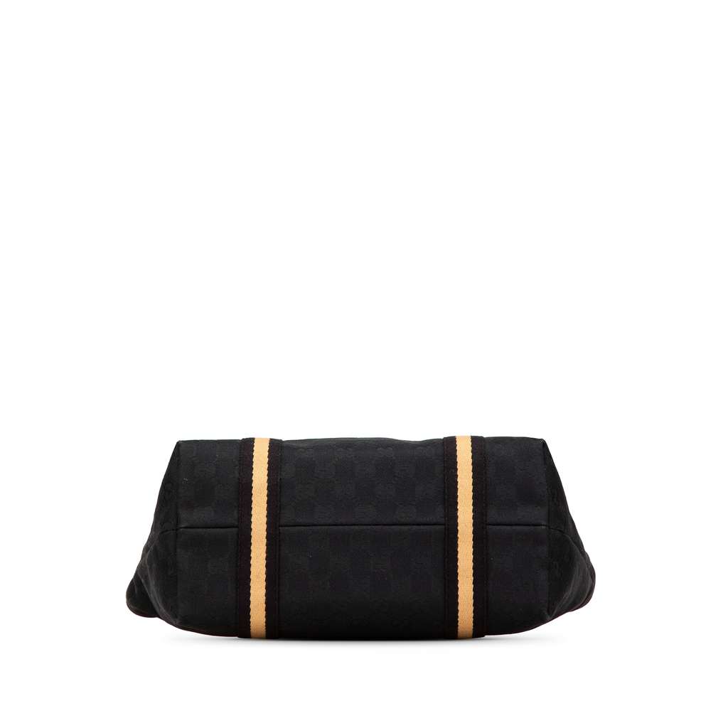 Gucci GG Canvas Jolicoeur Tote Black Canvas Good condition - Inside View